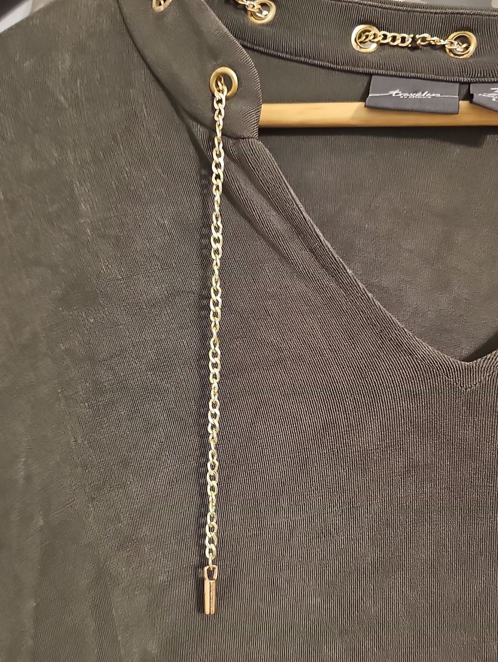 Chicos Rayon Blend Tunic - Picture 3 of 5